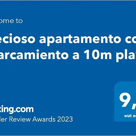 Precioso Apartamento Con Aparcamiento A 10m Playa Lägenhet *